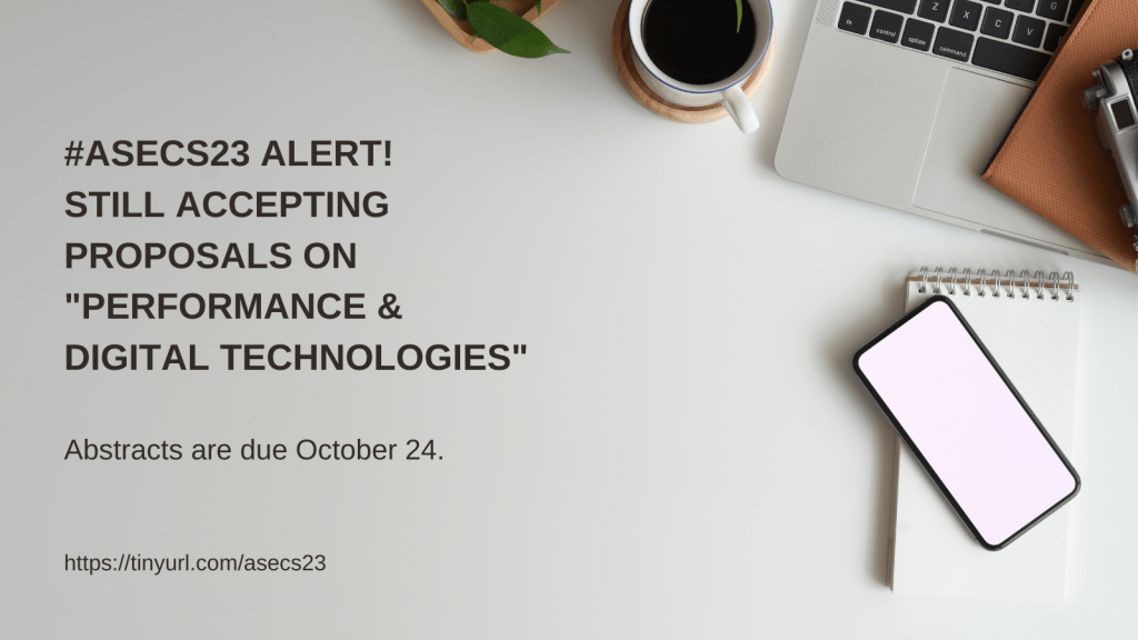 stock photo image of a notepad, computer and cup of coffee, accompanied by the announcement in the caption